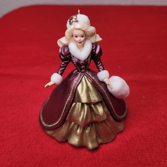 Vintage 1996 Hallmark keepsake holiday Barbie Christmas ornament limited edition - Picture 2 of 8